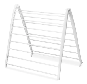 Uscator de rufe pliabil compact 16 suporturi 165 x 68 cm alb